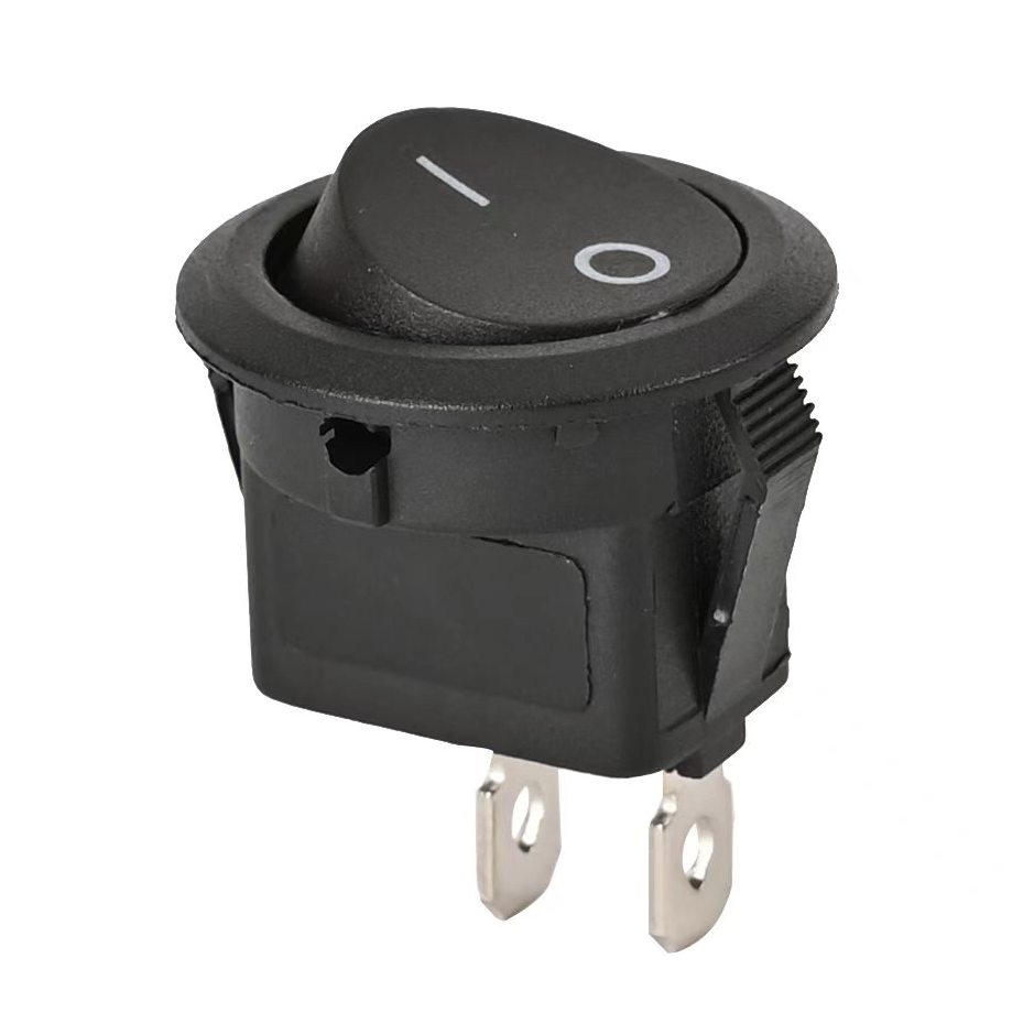 C&ocirc;ng tắc Rocker tr&ograve;n hai ch&acirc;n